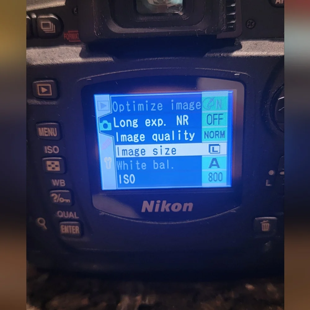 NIKON D70 NIKKOR 55-200 DSLR Camera